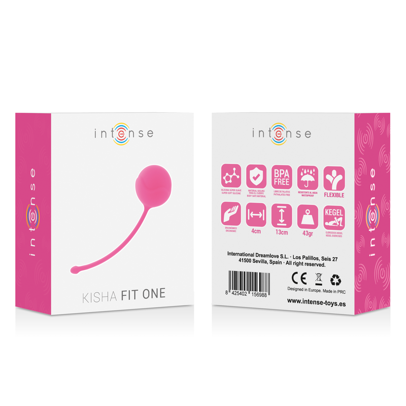 KISHA FIT ONE SILICONE KEGEL FUCHSIA 2 KISHA FIT ONE SILICONE KEGEL FUCHSIA 1